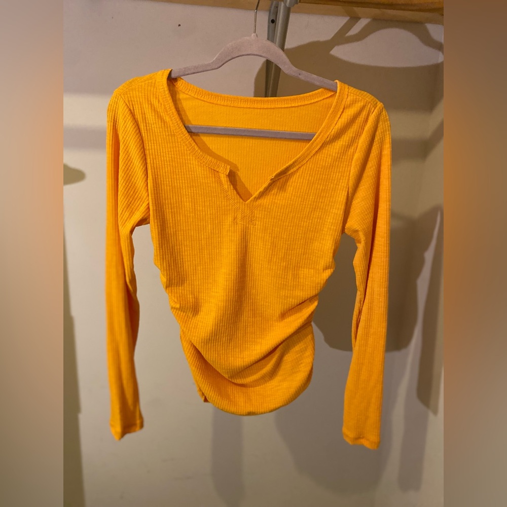 SHEIN Radiant Yellow Top